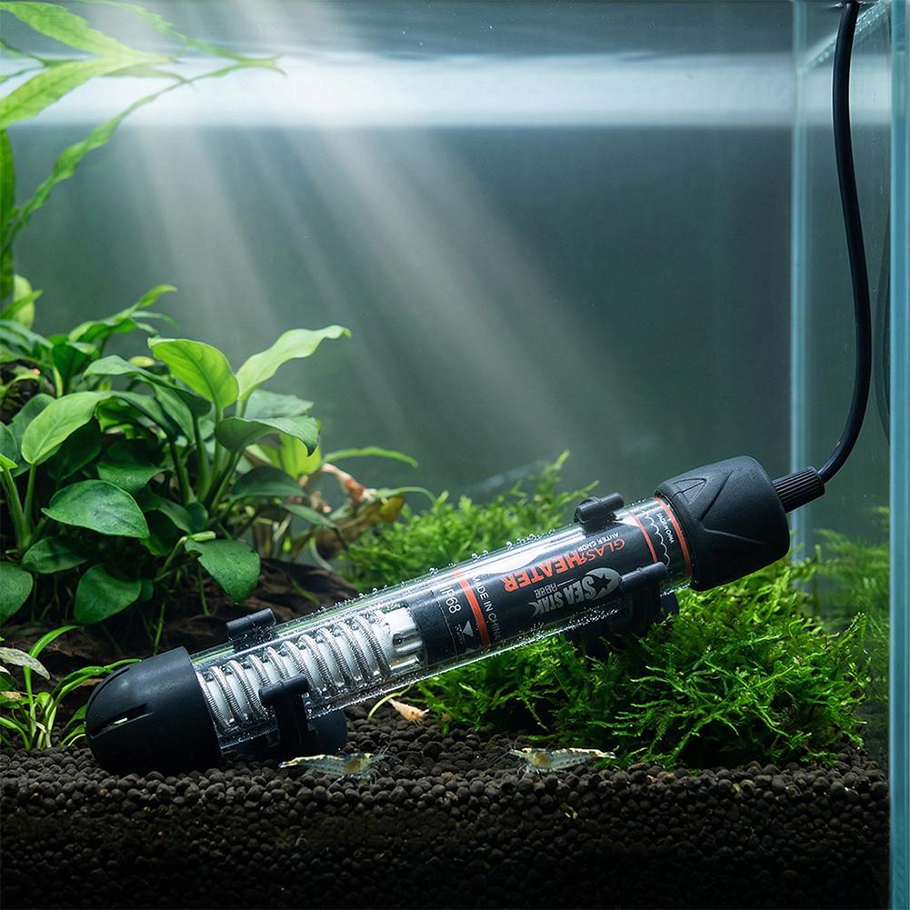 Marine Aquarium Nano - Adjustable Temperature Thermostat Heater Rod Glass
