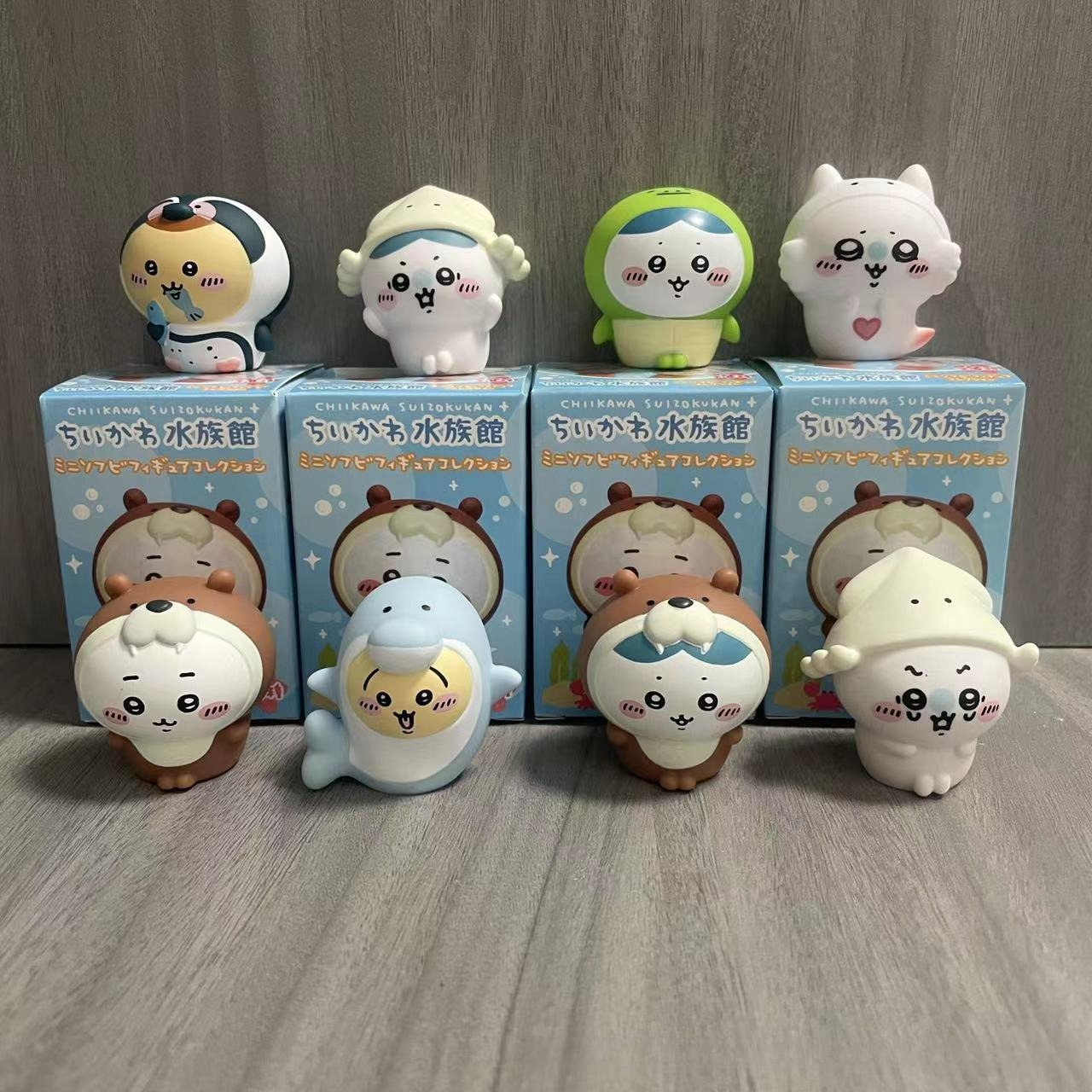 Marine Aquarium Kit - Kawaii Chiikawas Aquarium Blind Box Figures