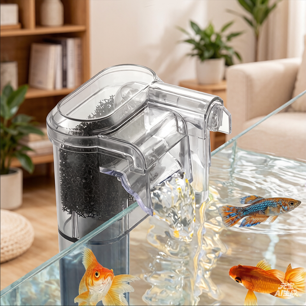 Marine Aquarium Overflow - New Suspended Filter For Fish Tanks,