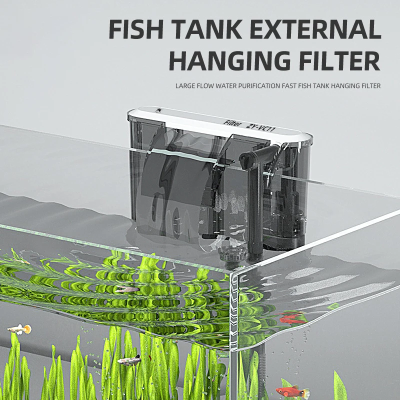 Marine Aquarium Overflow - 110V 220V Aquarium filter Wall-mounted fish