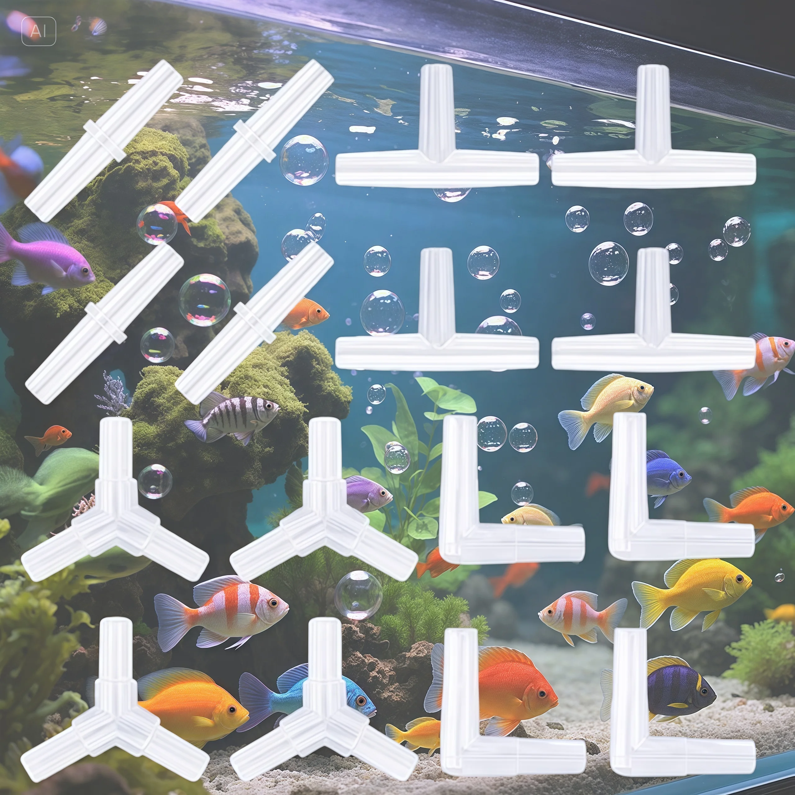 20/40Pcs Aquarium Air Pump Con - Marine Aquarium Kit 리뷰 및 가격
