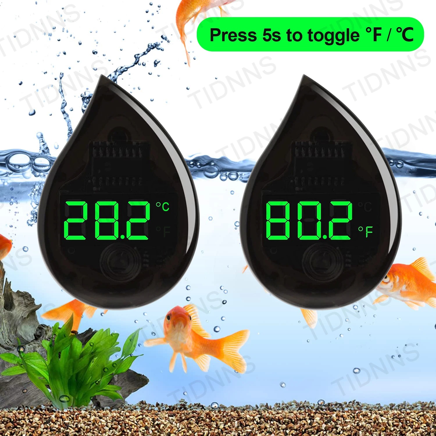 Aquarium Self-Adhesive Thermom - Marine Aquarium Glue 리뷰 및 가격