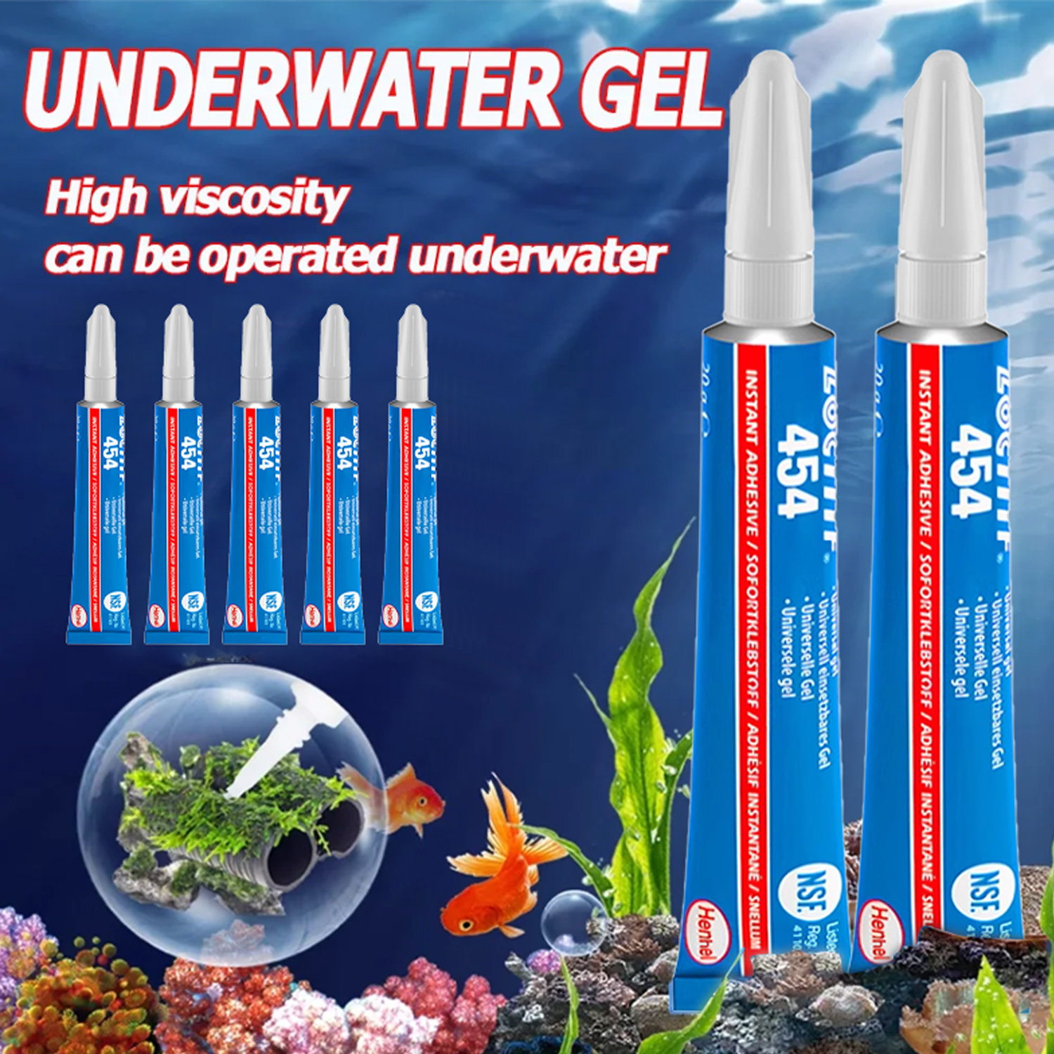 20g Fish Tank Landscaping Moss - Marine Aquarium Glue 리뷰 및 가격