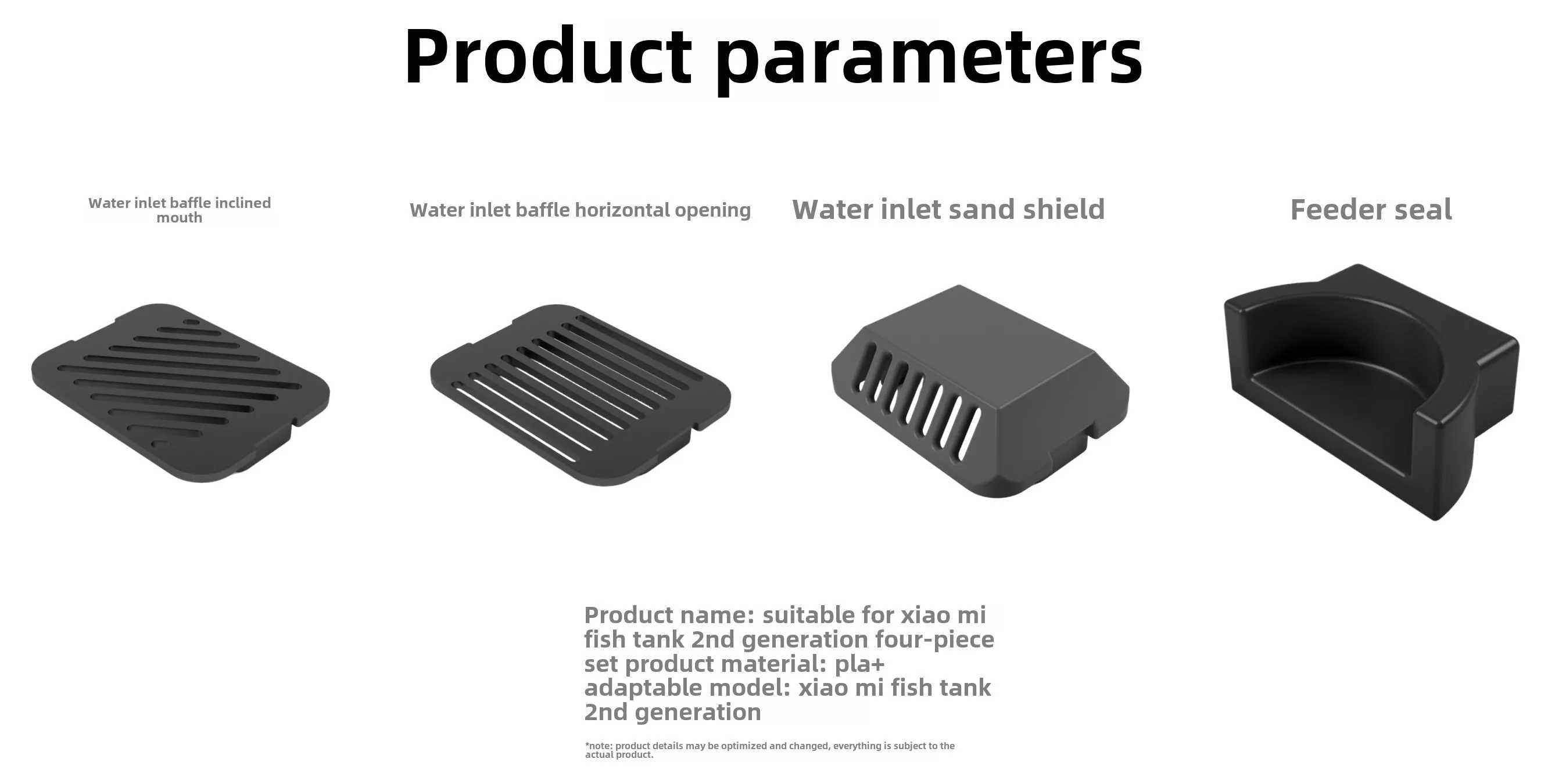 4PCS/Set For xiaomi mijia aqua - Marine Aquarium Kit 리뷰 및 가격