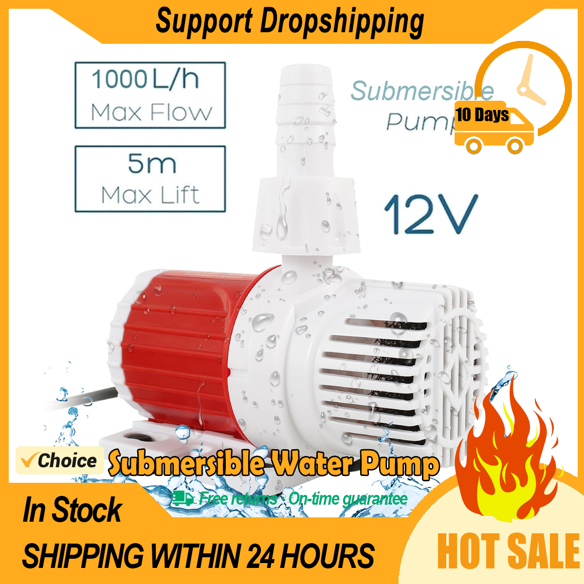 Fish Tank Water Pump DC 12V 10 - Marine Aquarium Nano 리뷰 및 가격