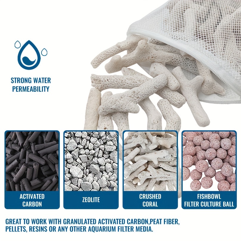 Reusable Zipper Filter Media B - Marine Aquarium Protein Skimmer 리뷰 및 가격