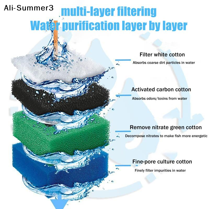 【Sk】5 PCS Aquarium Filter Cott - Marine Aquarium Kit 리뷰 및 가격