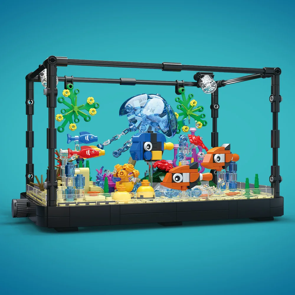 Fish Tank Building Block Set w - Marine Aquarium Kit 리뷰 및 가격