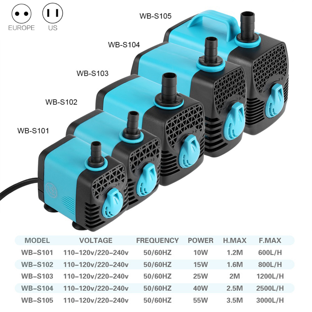 220V Ultra Quiet Submersible W - Marine Aquarium Nano 리뷰 및 가격