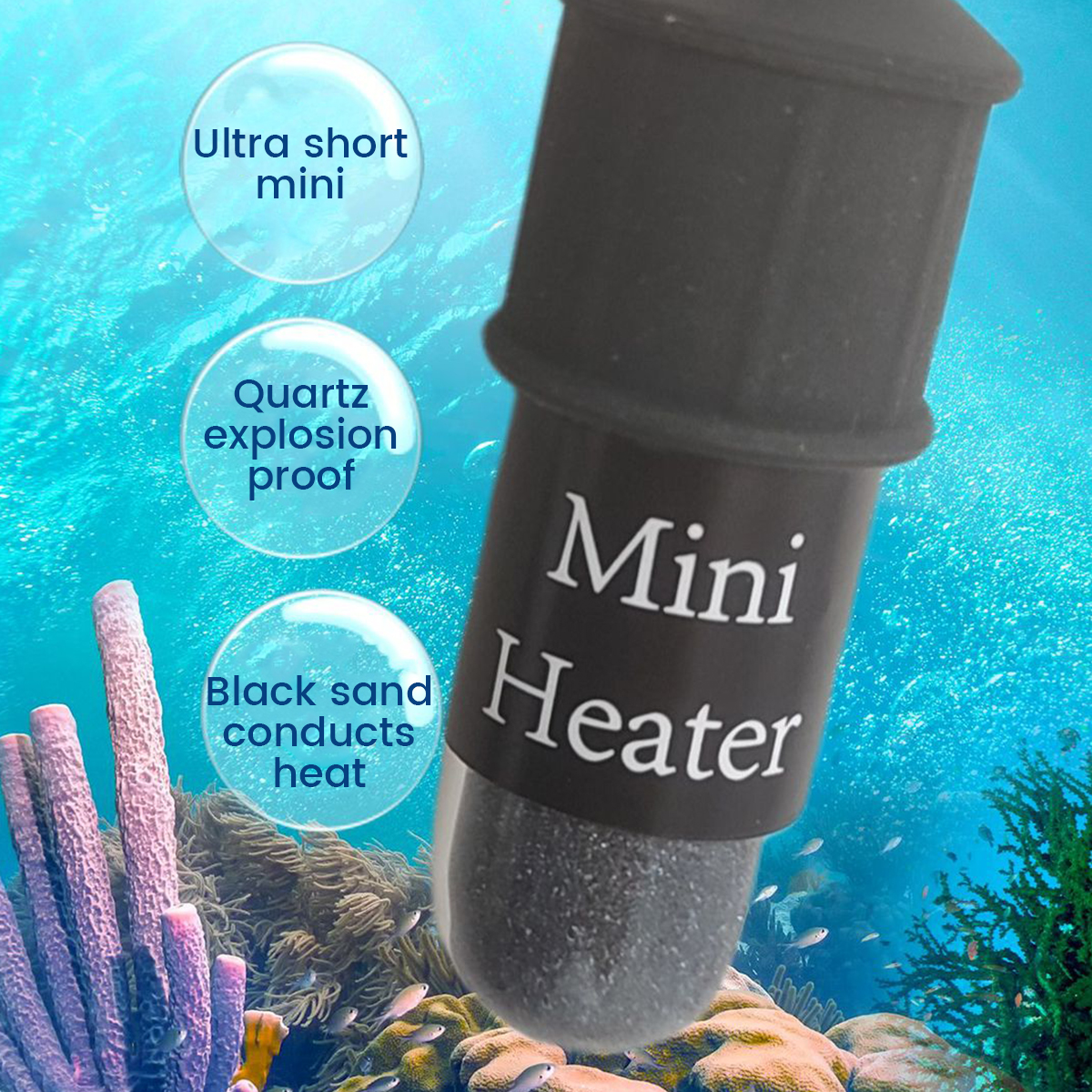 10W Adjustable Aquarium Heater - Marine Aquarium Nano 리뷰 및 가격