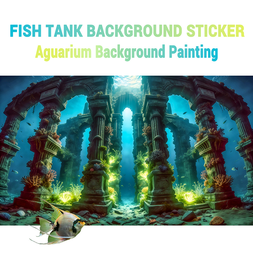 Deep-sea relics，Fish tank back - Marine Aquarium Glue 리뷰 및 가격