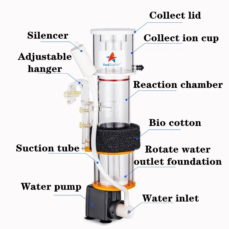 Red StarFish Protein Skimmer U - Marine Aquarium Protein Skimmer 리뷰 및 가격